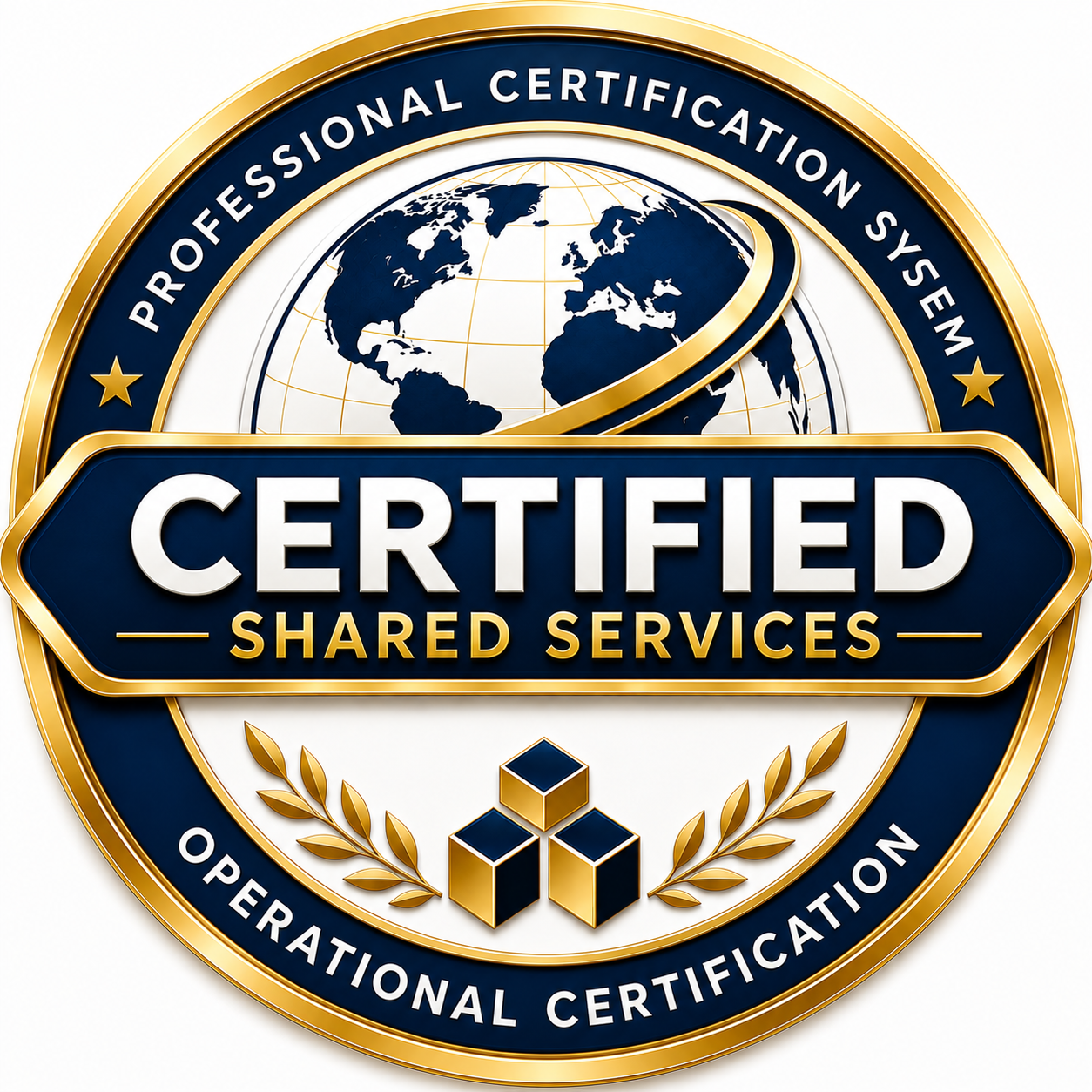 Selo oficial Certified Shared Services Operations
