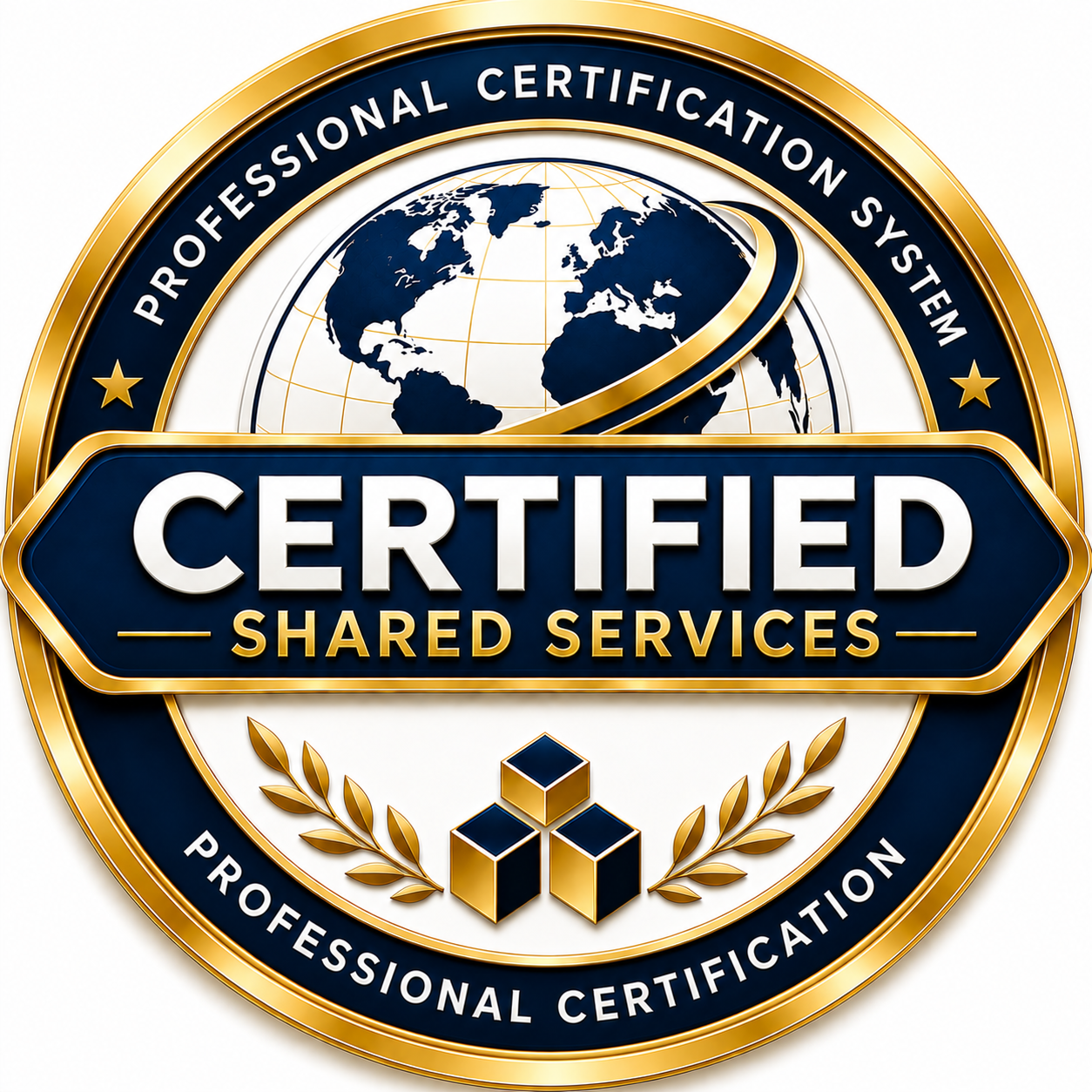 Selo oficial Certified Shared Services Professional